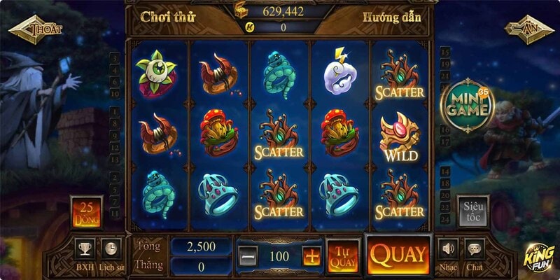 Tham gia ngay slot đổi thưởng chúa nhẫn