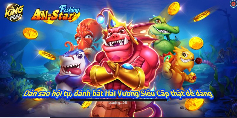 All Star Fishing trò chơi mang đến nhiều trải nghiệm tuyệt vời