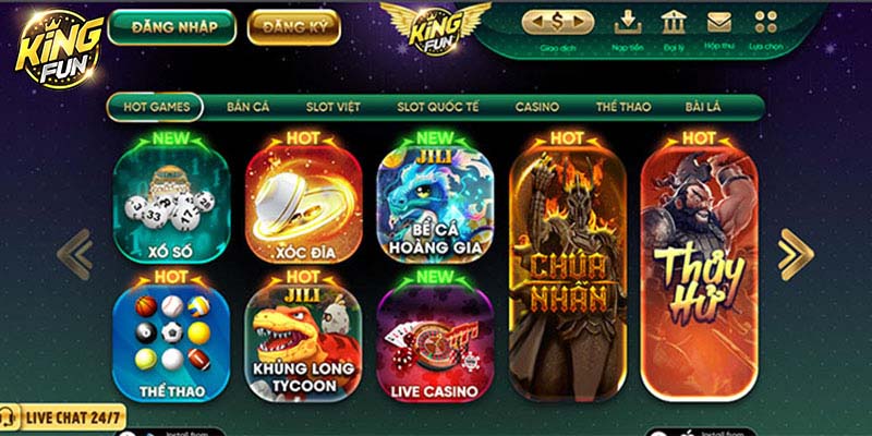 Hệ thống là cổng game uy tín và chuyên nghiệp hiện nay