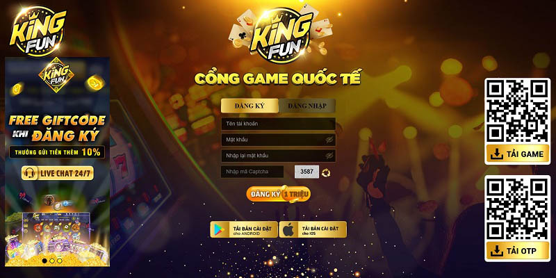 Tài khoản Kingfun bị khóa