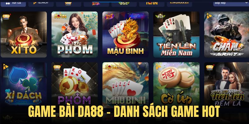 Nhiều trò chơi hấp dẫn chinh phục cộng đồng tại sảnh game bài