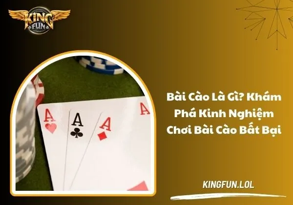 Cào là gì