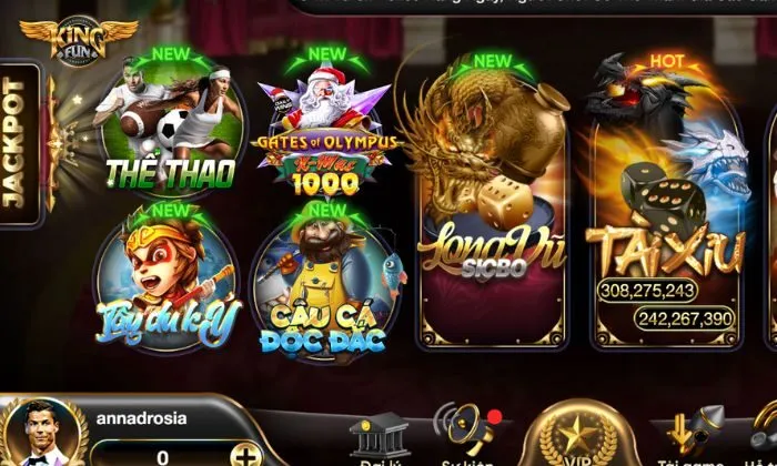 Tải Kingfun Android Đa dạng sản phẩm cá cược